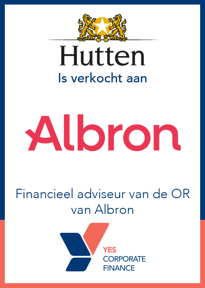 Hutten verkocht aan Albron